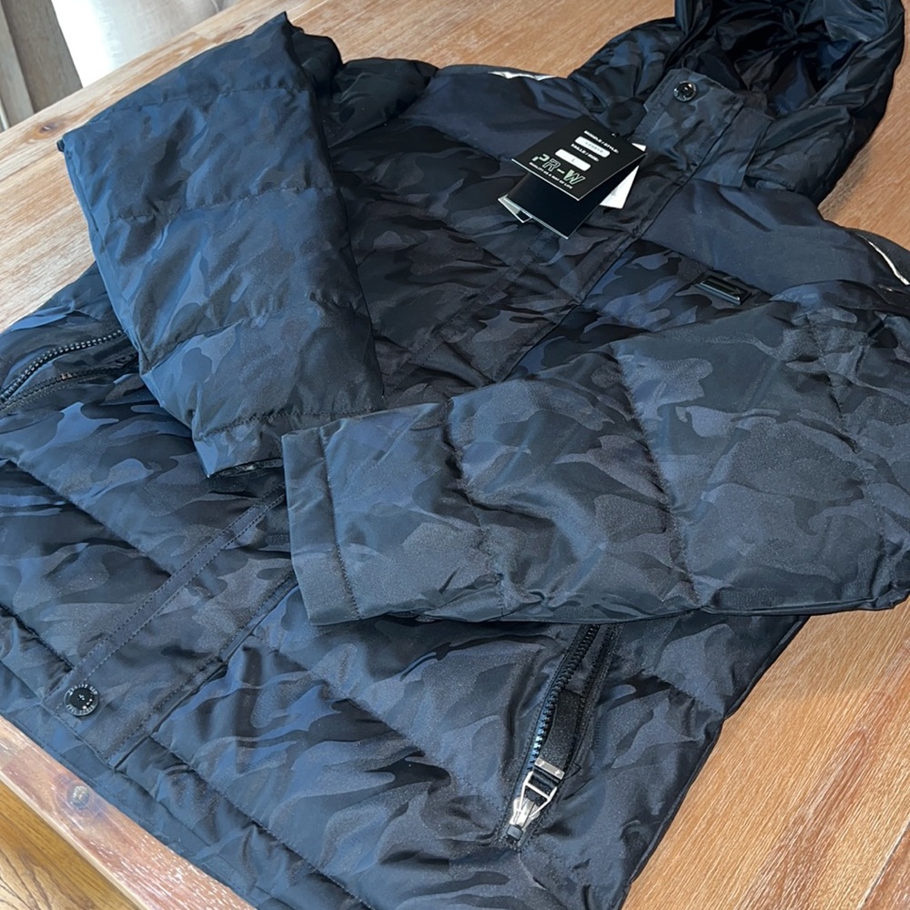 Projek raw winter jacket. Black Camo. Size L. NWT. - Picture 2 of 10